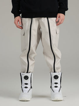 Men's Searipe  Fashion Slim Fit Winter Overall Cargo Pants