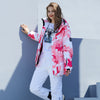Women's Arctic Queen Insulated Pink Goose Snow Jacket