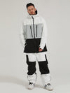 Men's Gsou Snow Independent Colorblock Two Piece Snowsuits