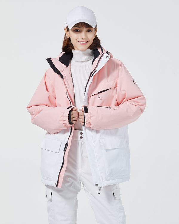 Women's Arctic Queen All Weather Winter Fashion Outerwear Waterproof Ski Snowboard Jacket