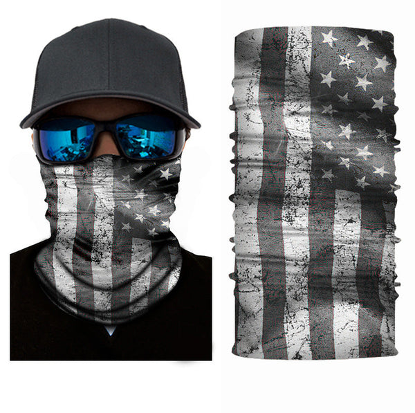 Unisex American Flag Pattern Face Masks & Neck Warmer