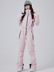 Women's Arctic Chic Mountain Glamour All-Inclusive Ski Jumpsuit