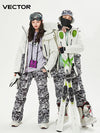 Women's Vector Winter Mountain Defender Snow Suits Waterproof Jacket & Pants Set