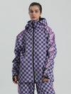 Women's Gsou Snow Checkered Snow Jacket