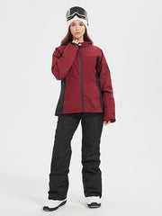 Women's Mountain Pow Waterproof Snow Suit Sets- All Mountain