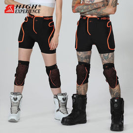 High Experience Unisex Total Impact Protective Shorts / Knee Pads
