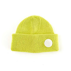 Unisex Bright Color Ribbed Knit Hat Snow Beanie