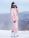 Women's Colorful Neon Winter Fun Mountain Snowboard Suits