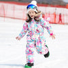 Girls Blue Magic Winter Waterproof Colorful One Piece Ski Suits Jumpsuits Coveralls