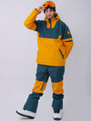 Men's Snowverb Alpine Ranger Colorblock Anorak Snowsuits (U.S. Local Shipping)