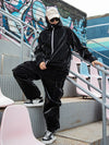 Men's Ld Ski Black Paint Graphene 3L Snowsuit Sets