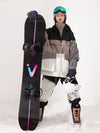 Mens Vector Reflective Colorful Waterproof Ski Suit Insulated Winter Snowboard Suit
