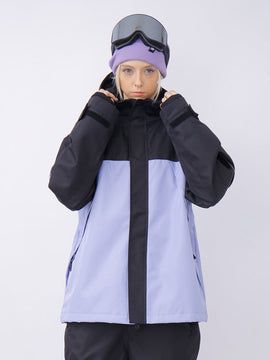 Women's Snowshred Alpine Ranger Colorblock Snowboard Jacket