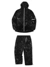 Women's Ld Ski Black Paint Graphene 3L Snowsuit Sets
