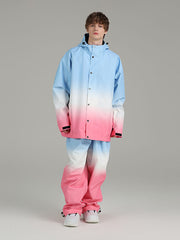 Men's Searipe Superb Unisex Gradient Snow Jacket & Pants Set