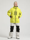 Women's Gsou Snow Winter Ranger Cargo Snow Jacket & Bibs Set