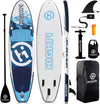 California Breeze 10'6'' Inflatable Stand Up Paddle Board Package By Highpi SUP