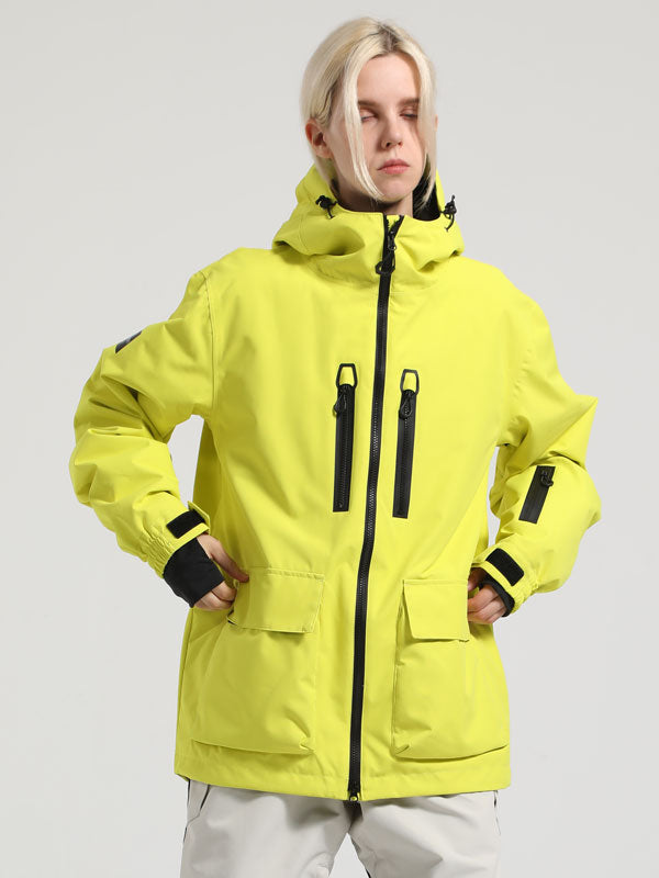 Women's Gsou Snow Winter Ranger Cargo Snowboard Jacket