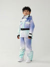Kid's Air Pose Tie Dye Cargo Snow Jacket & Pants