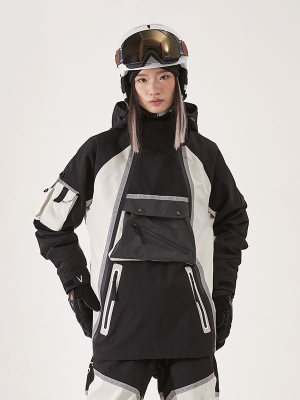 Women's Vector Powder Queen Cargo Pocket Anorak Snow Jacket