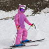 Girls Unisex Waterproof Winter Animal Friendly One Piece Jumpsuit Snowsuits