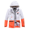 Men's Sportive Unisex Fun Spot Snow Jacket