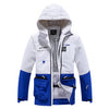 Men's Sportive Unisex Fun Spot Snow Jacket