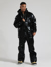 Men's Gsou Snow Neon Holographic Cargo Snow Jacket & Pants