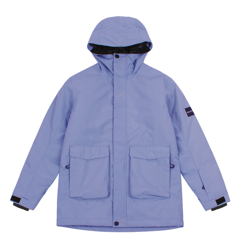 Womens Gsou Snow Winter Force Cargo Waterproof Snowboard Jacket-Solid ...
