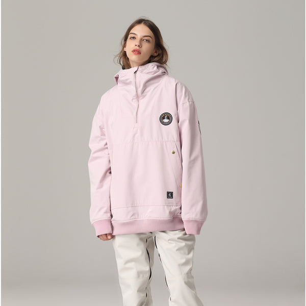 Women's Searipe Snow Addict Slope Queen Anorak Fleece Hoodies
