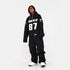 Men's PINGUP Icy Hockey Snow Addict Style One Piece Snowboard Suits