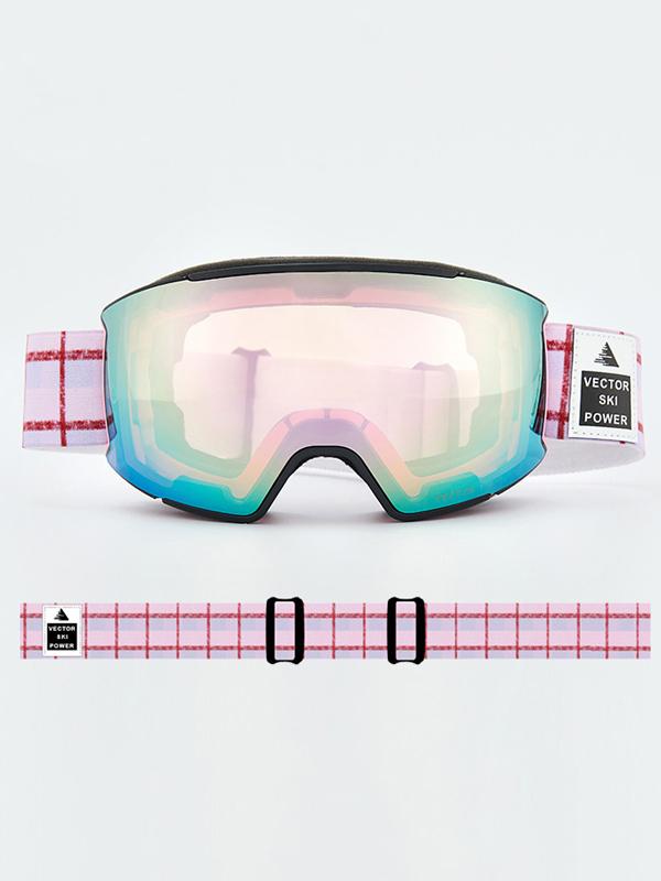 salomon force ski goggles Vector Unisex Tracker Anti-fog Snow Goggles