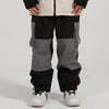 Women's Gsou Snow Winter Freerider Cargo Pockets Snowboard Pants
