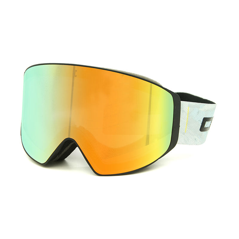 photochromic lenses snow goggles Cosone Unisex Photochromic PERCEIVE Lens Snow Goggles + MFI Mask