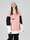 Women's Searipe Mountain Breaker Colorblock Anorak Snow Jacket Hoodies