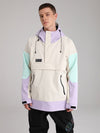 Women's Searipe Mountain Breaker Colorblock Anorak Snow Jacket (U.S. Local Shipping)