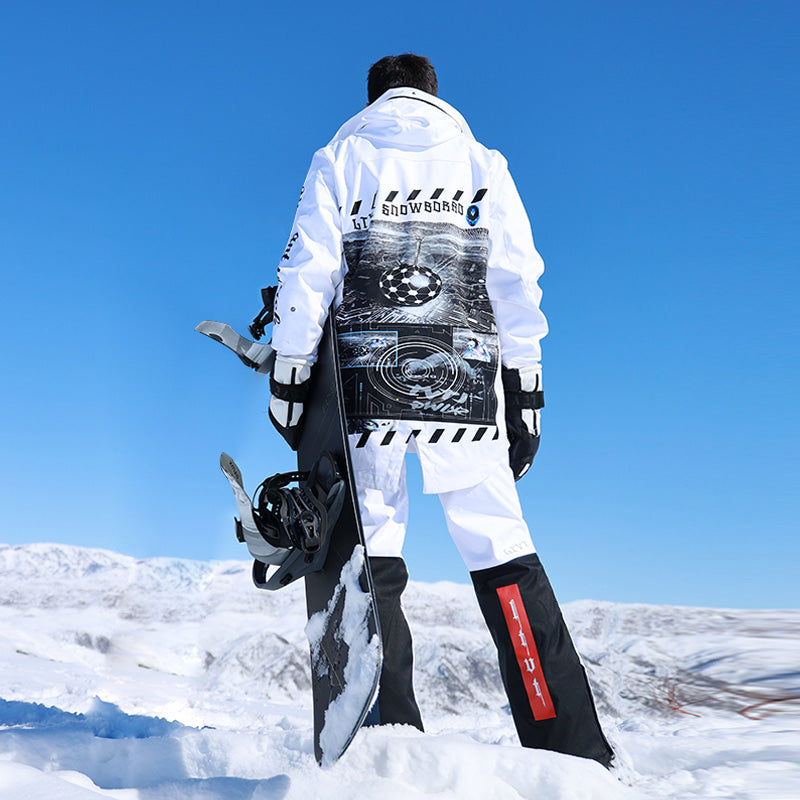 Women's LTVT Unisex Snow Addict Street Fashion Outdoor Jacket & Pants ...