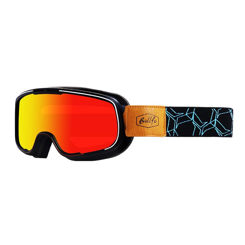 bollfo ski goggles Bollfo Unisex Winter Rider Unisex Anti-Fog Snow Goggles