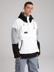 Men's Searipe Mountain Breaker Colorblock Anorak Snow Jacket Hoodies