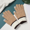 Snowshred Winter Windproof Knit Pattern Gloves