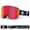 Gsou Snow Unisex High-end Winter Mountain Snow Frameless Ski Goggles