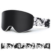 Gsou Snow Unisex High-end Winter Mountain Snow Frameless Ski Goggles