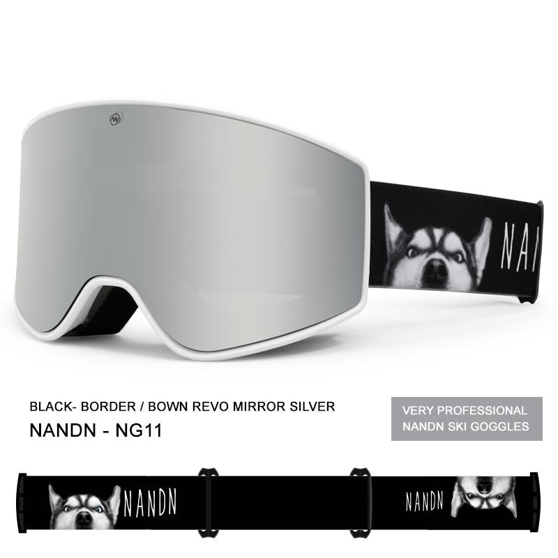 nandn ski goggles Nandn Unisex Snowboard Protection Interchangeable Snow Ski Goggles