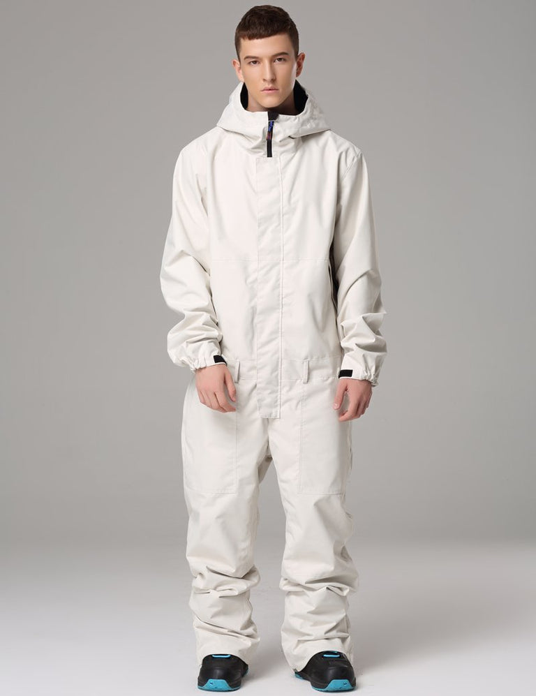 Men's Searipe One Piece Stylish Ski Suits Winter Jumpsuit Snowsuits ...