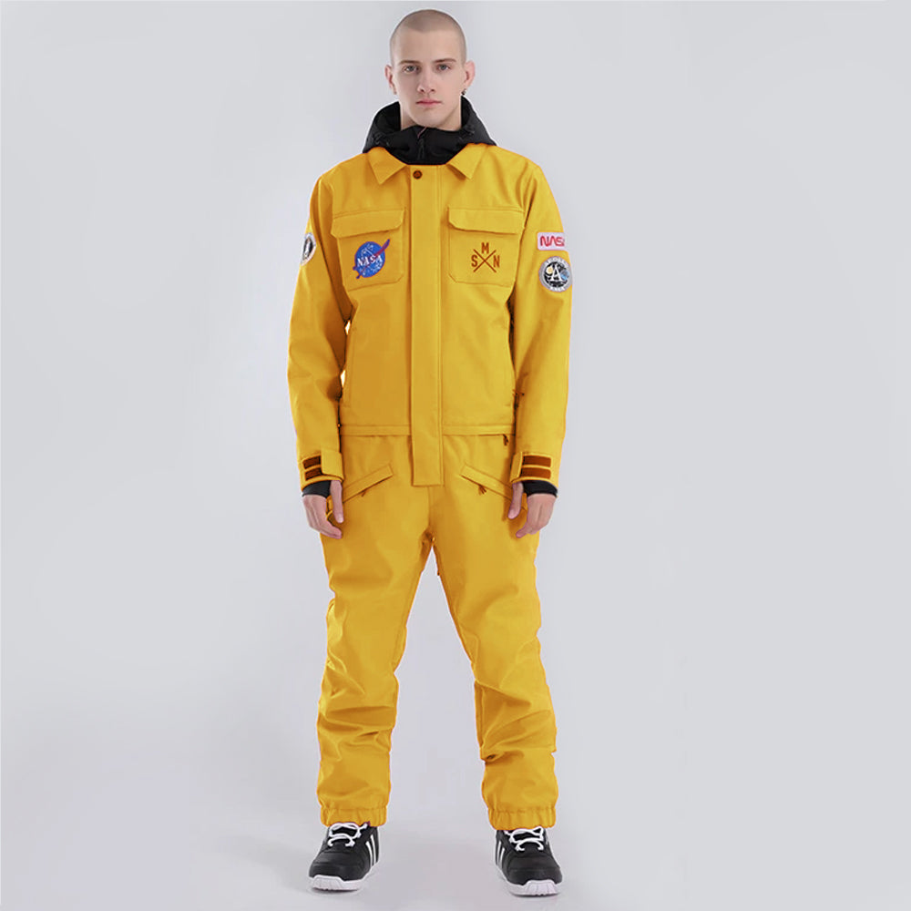 Men's SMN New Ski Jumpsuit Slope Star Ski Suit Winter Snowsuits Sale