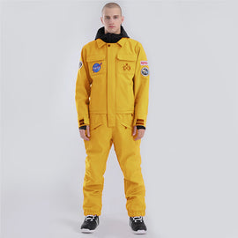 Men's SMN Slope Star Nasa Icon Ski Suits Winter Snowsuits