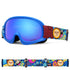 Kids Nandn Unisex Wintersports Fashion Ski Goggles Package