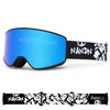 Girls Unisex Nandn Unisex Wintersports Ski Snowboard Goggles Package