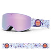 Girls Unisex Nandn Unisex Wintersports Ski Snowboard Goggles Package