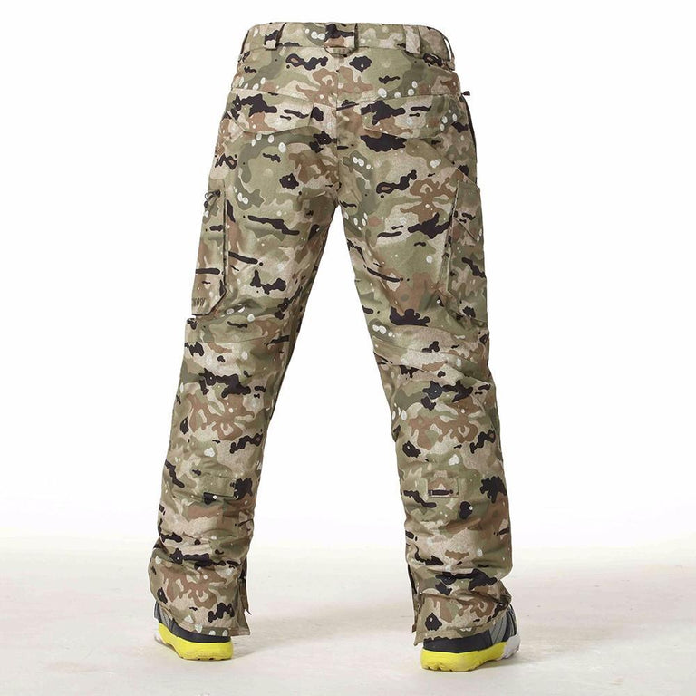 Men's Gsou Snow 10k Camo Snowboard Pants